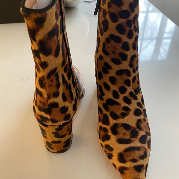 J.Crew Pointed Toe Sadie Boots in Calf Hair - Picture 4 of 8